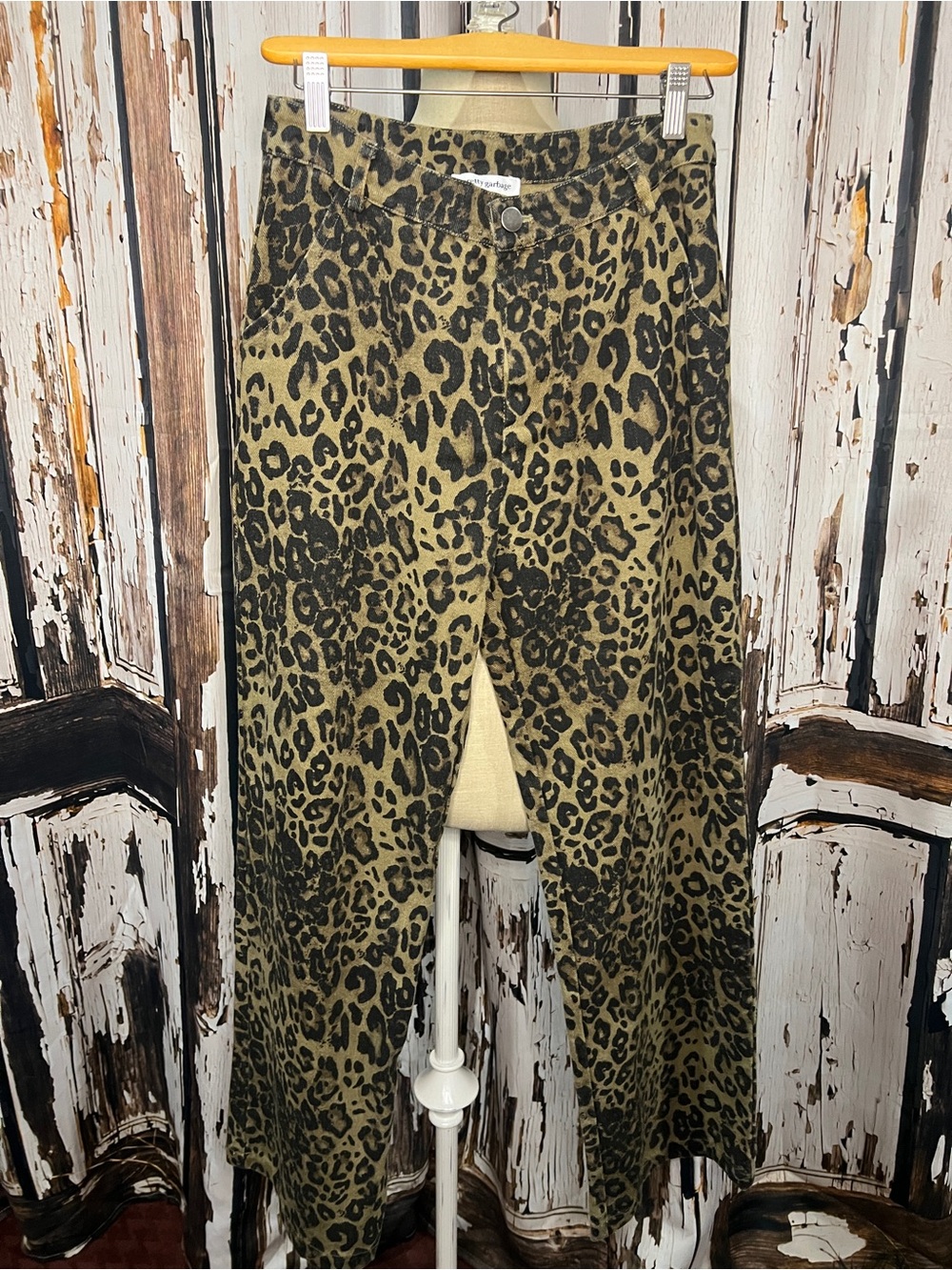 Leopard Wide Leg Pants